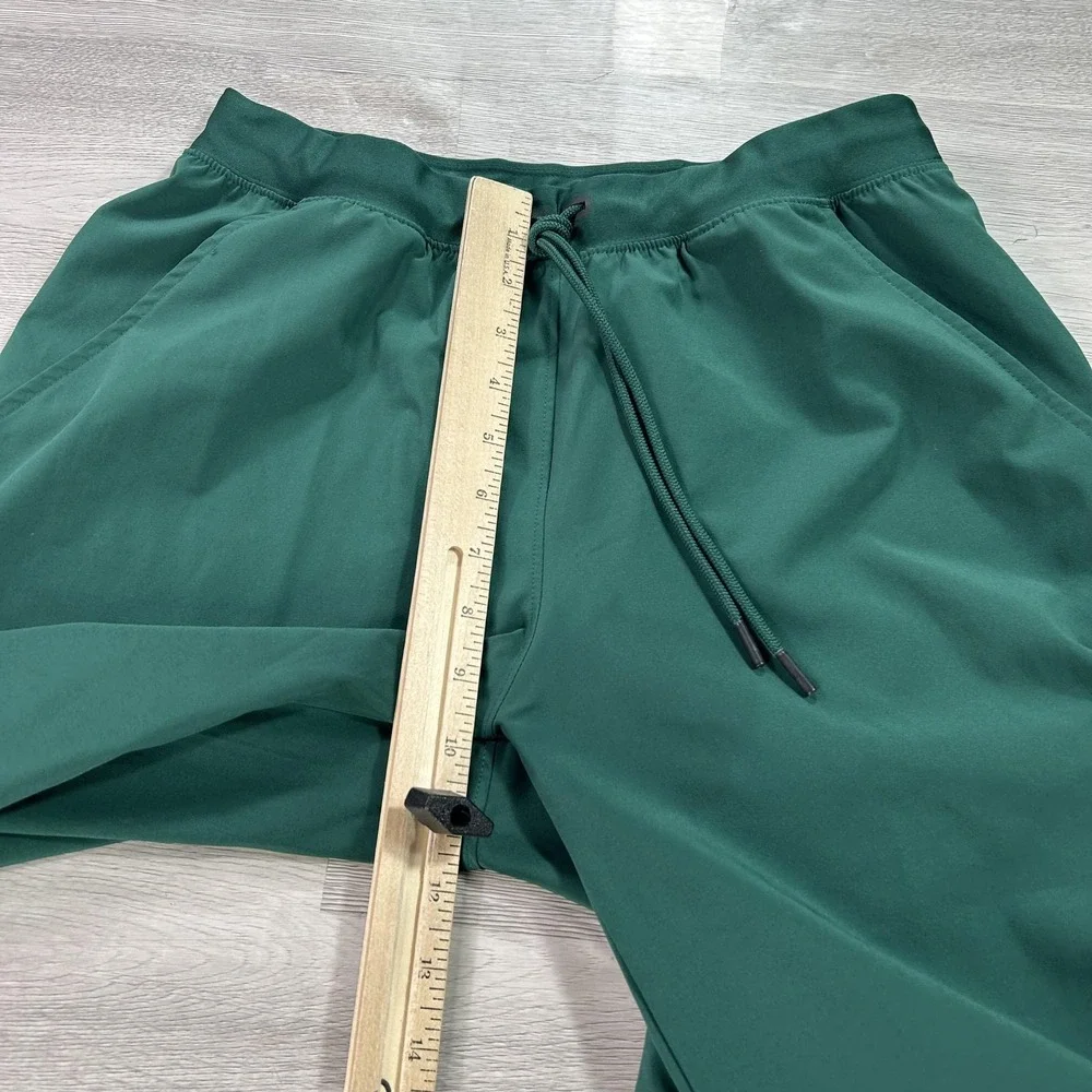Under Armour HeatGear Pants Mens Small Green Jogger Elastic Waist 1348447